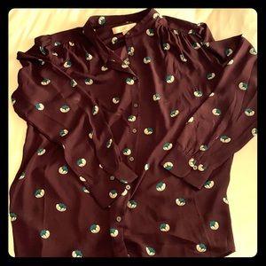 Loft long sleeve blouse